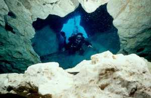 Morrison Springs Underwater Diver Photo